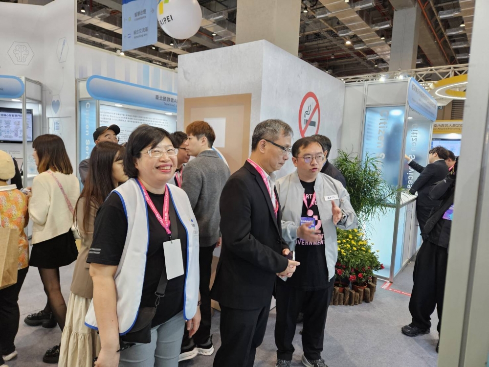 竹謙科技「智慧心理支持站」閃耀智慧城市展！